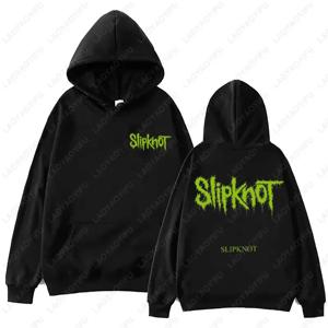 뉴 레트로 캐주얼 스타일 S-Slipknot 록 밴드 여성 남성 후드티 스웨트셔츠 캐주얼 의류 후디 따뜻한 스트리트웨어 풀오버 탑