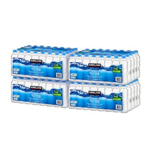 커클랜드 먹는샘물 미네랄 워터 무라벨 코스트코 생수 500ml X 160병