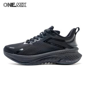 ONEMIX 새로운 스타일 가을 겨울 남성 운동화 Ourdoor 조깅 쿠션 통기성 경량 탄성 스포츠 스니커즈