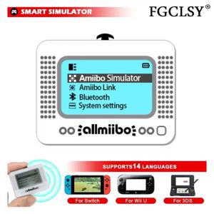 Allmiibo 충전식 지능형 시뮬레이터 에뮬레이터 스위치/Wiiu 게임 액세서리용 블루투스 호환 범용 라이터