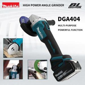 Makita DGA404 무선 브러시리스 앵글 그라인더 연마 절단기 전동 공구 18V 배터리와 호환 가능 100mm/125mm