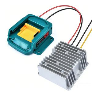 새로운 DC 18V ~ 12V 스텝다운 전압 조정기 컨버터 어댑터 (마키타 리튬이온 배터리용) 120W DIY 어댑터 자동 벅 부스트