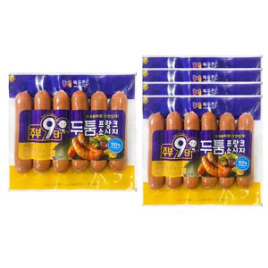목우촌 주부9단 두툼 프랑크 소시지 450g 5개