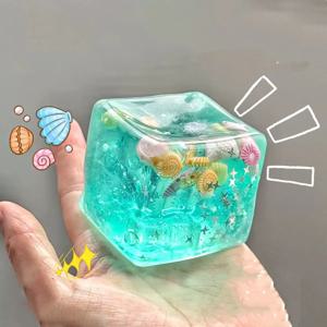 성인용 스퀴시 오션 블록 스트레스 볼 자폐증 감각 장난감 스트레스 불안 완화 피젯 장난감 말토즈 워터볼 선물 대량 판매