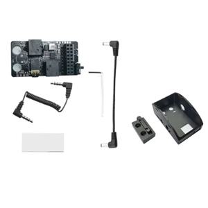 DJI FPV 고글 V2 플라이트용 외부 아날로그 5.8G RX 포트 3.0 수신기 모듈 키트 (경량 5V 3A 플라이트 고글-AEF7용)