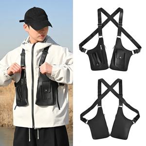 야외 전술 가슴 가방, 전술 낚시 가방, 야외 스포츠 가슴 가방, 다목적 남성용 전술 조끼 가방