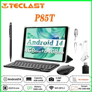 새로운 테클라스트 P85T 2025 태블릿 A523 8코어 1.8GHz/ 10GB(4GB+6GB) RAM/64GB ROM/8인치 800×1280iPS/WIFI5G/4G/5000mAh/Type-C