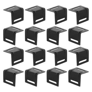 100Pcs 플랫베드 트럭용 플라스틱 코너 보호대 삼각형 보호대, 수하물 트레일러 부품 묶음 및 고정용