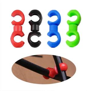 10pcs 자전거 시프트 기어 케이블 버클 가이드 라인 클립 부드러운 사이클링을 위한 회전식 MTB 브레이크 케이블 클립 향상된 성능
