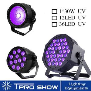 UV 디스코 빛 자외선 LED 스트로브 디밍 미니 무대 조명 보라색 램프 프로젝터 DMX 블랙 라이트 작은 파티 펍 DJ 클럽
