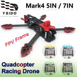 Mark4 5인치 FPV 탄소 섬유 프레임 225mm 휠베이스 5mm 암 RC 쿼드콥터 레이싱 드론용 프리스타일 장거리 프레임