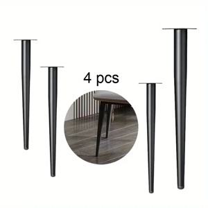 4pcs 가구 다리 액세서리 가구 다리 금속 가구 다리 교체 거실 침실 테이블 캐비닛 TV 스탠드 피트