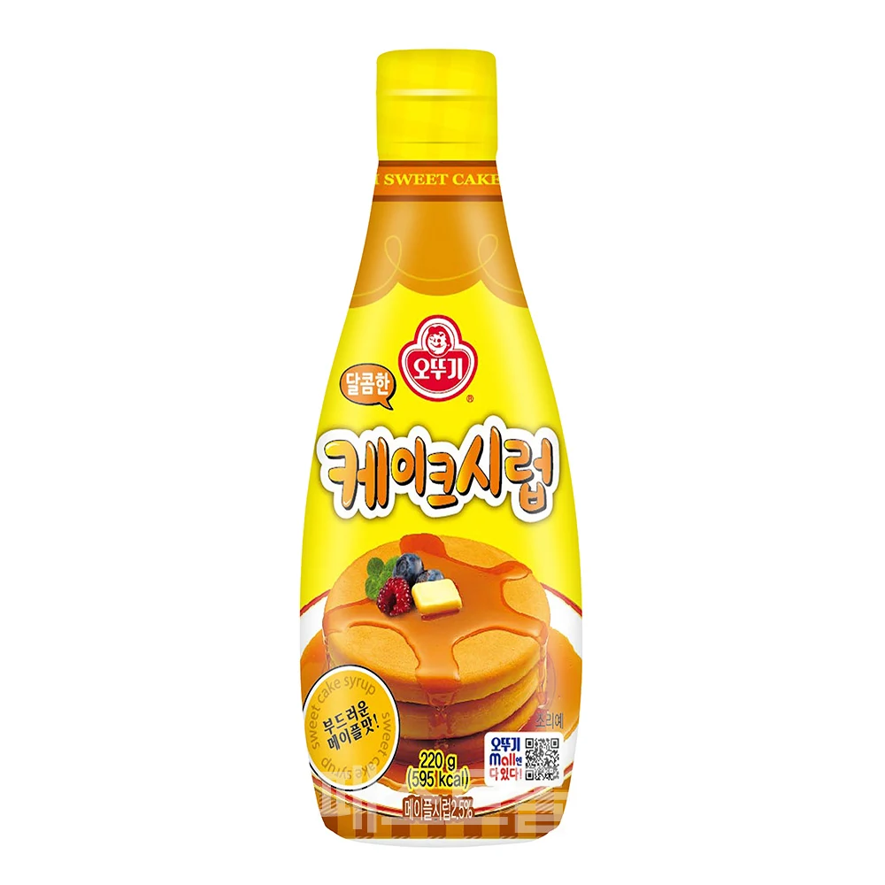 오뚜기 달콤한 케이크시럽 220g