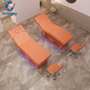 신성 뷰티 케어 침대 전동 리프트 조절 의자 마사지 테이블 SPA 살롱 매장 미용 산업 상업용 가구