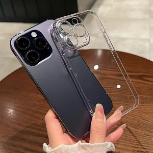 아이폰 15 14 11 12 13 Pro Max 7 8 15 16 Plus X XR XS Max SE 2020 2022 아이폰11 투명 충격 방지 클리어 케이스/커버