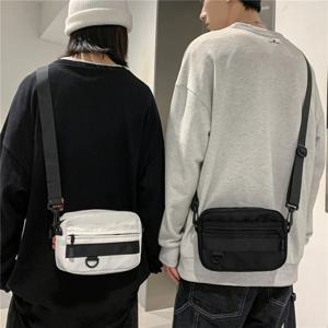 캐주얼 남성 여성 unisex crossbody 가방 패션 솔리드 컬러 커플 숄더 백 고품질 나일론 메신저 가방 핸드백