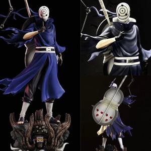 나루토 애니메이션 피규어 Uchiha Obito 액션 피규어 양방향 동상 PVC 컬렉션 모델 데스크탑 장식품 생일 장난감 선물