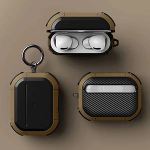 Airpods Pro 2 1 케이스 용 커버 Apple AirPods Pro 3 케이스 액세서리 용 실리콘 낙하 방지 커버 키 체인이있는 무선 이어폰