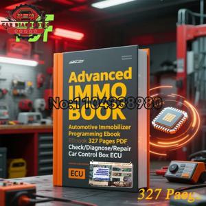 고급 IMMO BOOK 자동차 이모빌라이저 프로그래밍 전자책 327페이지 PDF 차량 제어 박스 ECU 교육용 진단/수리