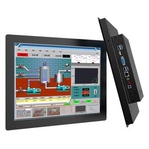 10 12 15인치 내장형 산업용 올인원 태블릿 PC 패널 컴퓨터(저항성 터치스크린 내장, Wi-Fi, COM, 1024*768)