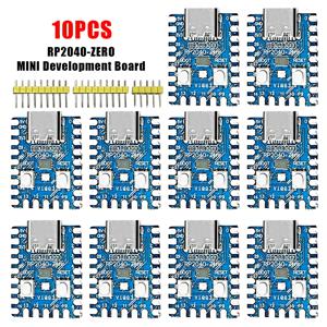 라즈베리 파이 마이크로컨트롤러용 1-10PCS RP2040-Zero RP2040 PICO 개발 보드 듀얼 코어 Cortex M0+ 프로세서 2MB 플래시 XCW