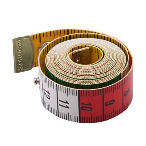 1.5M 소프트 줄자, 스냅 버튼이 있는 재단사용 줄자, 바느질용 양면 줄자, 바느질 도구 새 상품