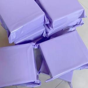 10pcs 보라색 익스프레스 가방 두꺼운 포장 가방 의류 포장 물류용 방수 소포 가방