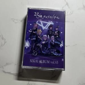 인기 모바일 게임 음악 프로젝트, 25th Hour 그룹 앨범, 3권 음악 테이프, 일본어 가사가 포함된 새 상품 미개봉