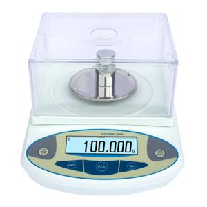 500g X 0.001g 전자 저울(윈드실드 포함) 고정밀 실험실용 고체 분석 디지털 정밀 저울