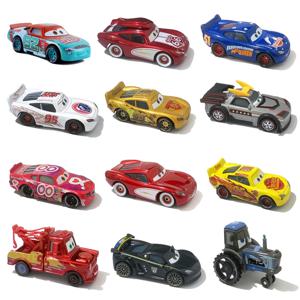 픽사 디즈니 자동차 어린이 장난감 애니메이션 피규어 레이싱 Lightning McQueen Mater 1:55 다이캐스트 만화 합금 차량 어린이 생일 선물