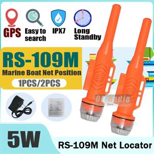 RS-109M 해양 네트 로케이터 AIS 트랜스폰더 보트 정확한 위치 5W 3000mAh IP67 긴 대기 낚시 GPS 포지셔닝 10nm 범위