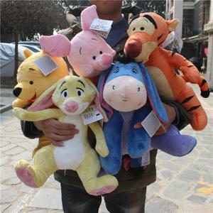 위니 푸우 곰, 티거, 이요르, 당나귀, 피글렛, 푸우 곰 인형 선물 장난감, 남아 여아 생일 선물 인형 (재고 있음)