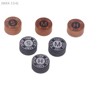 {MAX-114} 1개 14MM 일본산 당구 큐팁, 나인볼 및 스누커 큐헤드용 고품질 가죽 당구팁