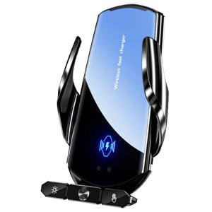자동차 무선 충전기 자기 자동 적외선 유도 빠른 충전 아이폰 Xiaomi 삼성 자동차 마운트 전화 홀더