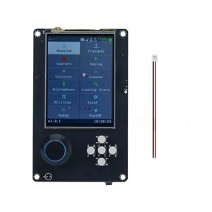 HackRF One SDR용 PortaPack H2 + 0.5ppm TCXO + 1500mAh 배터리 + 3.2인치 LCD 터치 디스플레이