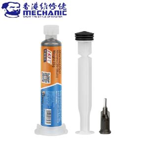 MECHANIC XGZ40 10cc 주석 솔더 페이스트 183 ℃   PCB 보드 SMD 칩 수리를 위한 융점 주사기 납땜 플럭스 고급 용접 주석