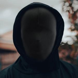 할로윈 블랙 풀페이스 스판덱스 마스크 - 파티 코스튬 성인용 페이스리스 모프 헤드 커버
