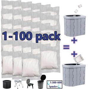 1-100p[휴대용 기기를 열 필요가 없습니다] |   변분 흡수제] 휴대용 속효성 변분 분말 1-100개 |   똥 가루 똥 젤