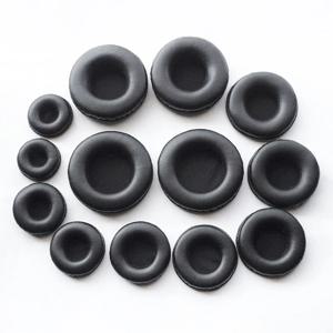 헤드폰 커버용 이어 패드 스폰지 가죽 폼 쿠션 40mm 50mm 55mm 60mm 65mm 70mm 75mm 80mm 85mm 90 95 100 105mm 110mm