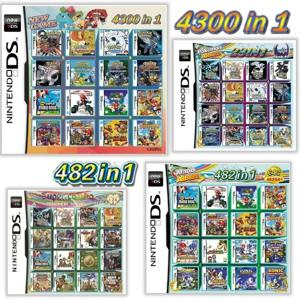 인기 미국 4300가지 게임이 하나로 모인 포켓몬 게임 카드 DS NDS 3DS 3DS NDSL 게임 카트리지 카드 비디오 게임 휴대용 플레이어 (R4 카드)