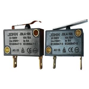 JDNN JDLA-106 스트레이트 롱 레버 벤드 롱 암 마이크로 스위치 마이크로 스위치 80A 250V 2 핀, 2 팩