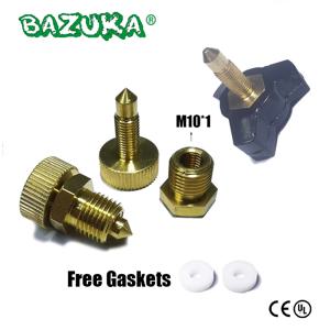 HPA 고압 핸드 펌프 300bar 4500psi 구리 공기 블리드 나사 안전 블리더 밸브 예비 부품 교체 키트