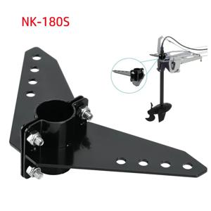 마린 스티어링 삼각형 장착 브래킷 부품 키트, 뉴포트 NK-180S 브러시리스 카약 트롤링 모터에 적합, 블랙