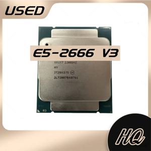Xeon E5-2666V3 E5 2666v3 E5 2666 v3 2.9GHz 10코어 20스레드 25M 135W LGA 2011-3