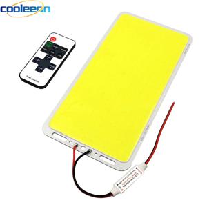 100W 초고휘도 플립 LED COB 칩 패널 라이트 12V DC 차가운 백색 낚싯대 램프 야외 캠핑 휴대용 조명 전구