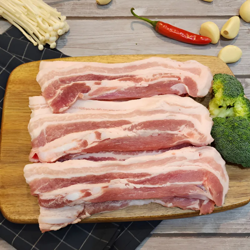 [부처하우스]  보성 녹돈 삼겹살 500g / 전남 보성 특산물 녹차 먹고 자란 최고급 돼지!