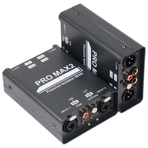 A56XQ 양방향 오디오 아이솔레이터 오디오 전류 잡음 제거기 XLR 6.5 Lotus Isolator Mixer 라이브 방송
