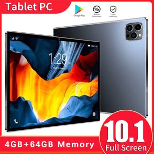 10.1인치 안드로이드 13 태블릿, 옥타코어 4GB 램 64GB 저장용량, 듀얼심 3G 통화, 와이파이, 블루투스, 구글 플레이 지원 - 신형