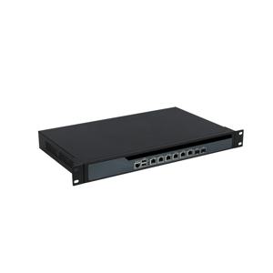 1U 방화벽 어플라이언스 VPN 게이트웨이 라우터 인텔 코어 i5-8250U 셀러론 J6412 J4125 6개 인텔 82574L 이더넷 윈도우 리눅스 Pfsense