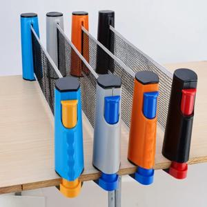 170cm 접이식 탁구 네트 휴대용 탁구 네트 175cm 확장 가능 모든 테이블에 적합한 운동 액세서리